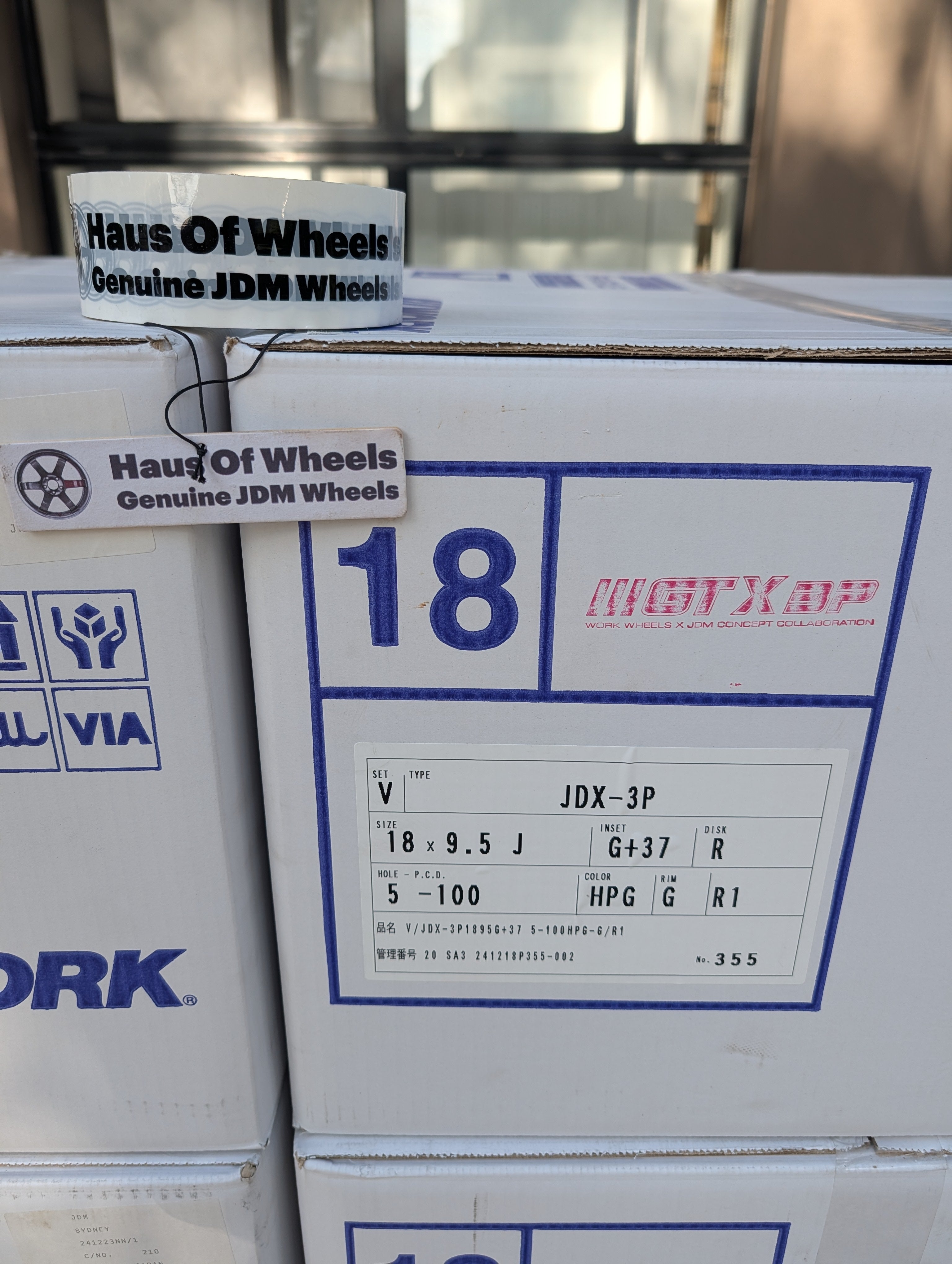 *Brand New* Work Emotion GTX 3P (Bronze) - 5x100 - 18x9.5 +37