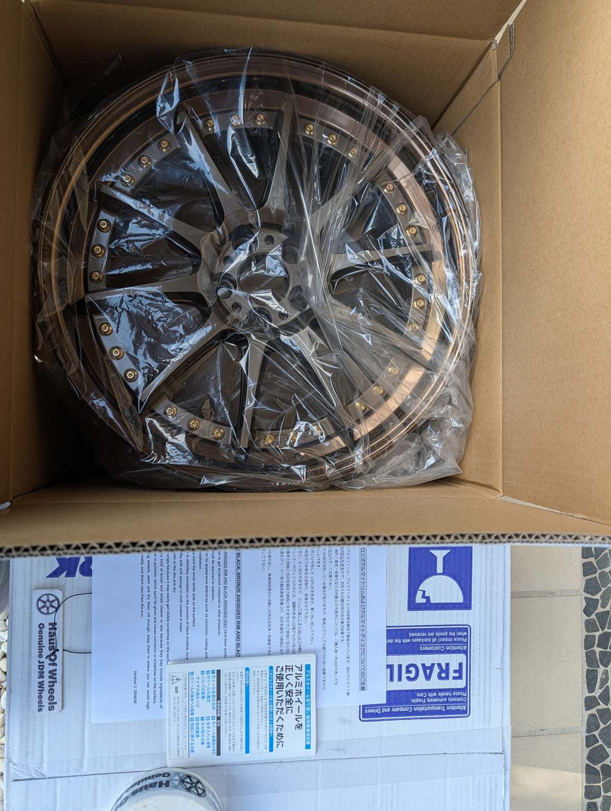 Work Emotion GTX 3P Bronze | 5x100 | 18x9.5 +37 | New | 3 Piece – product photo 4