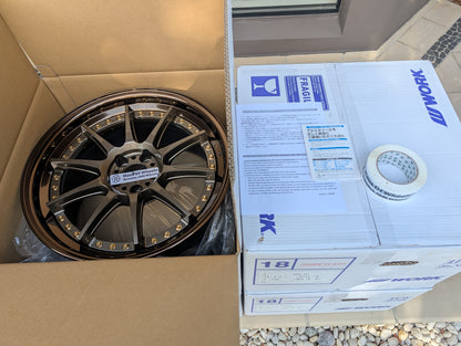 Work Emotion GTX 3P Bronze | 5x100 | 18x9.5 +37 | New | 3 Piece – product photo 5