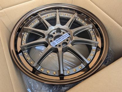 Work Emotion GTX 3P Bronze | 5x100 | 18x9.5 +37 | New | 3 Piece – product photo 6