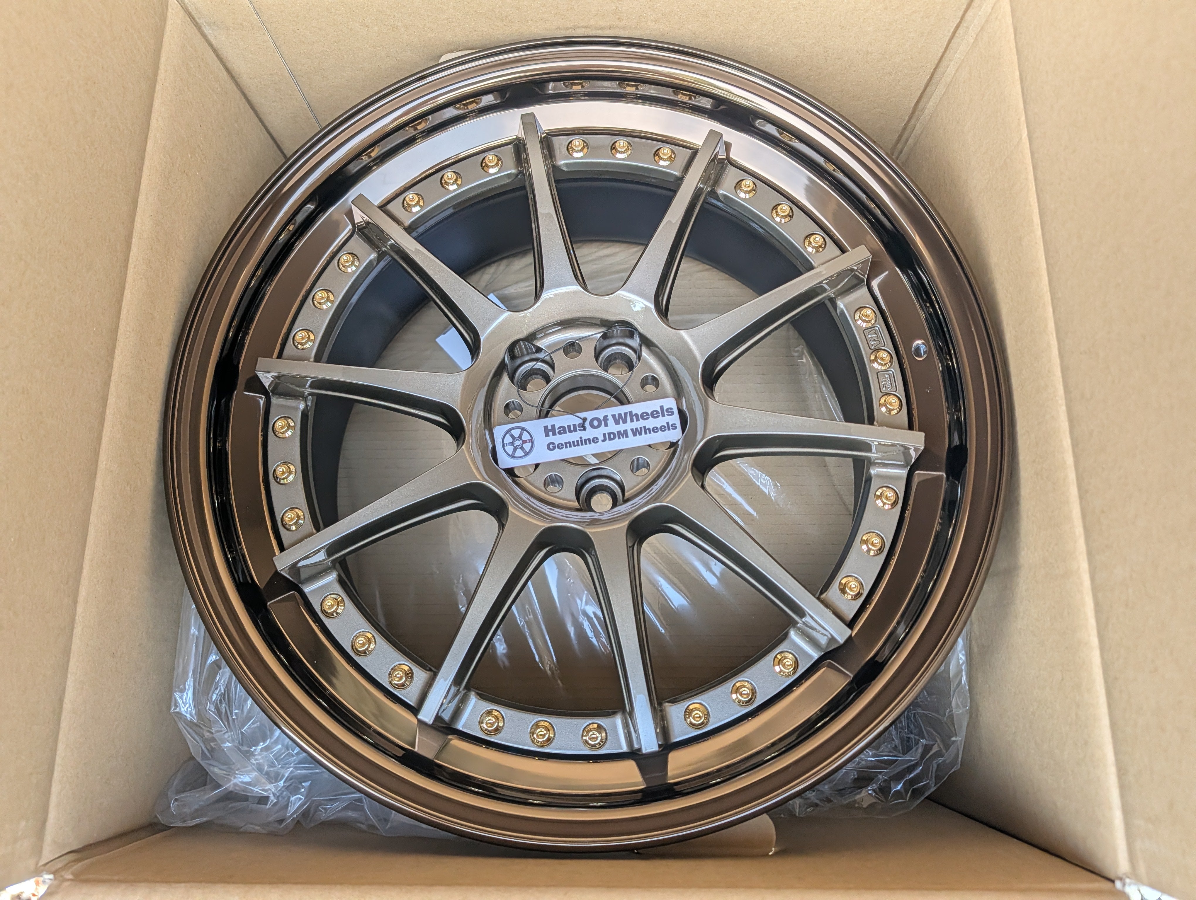 *Brand New* Work Emotion GTX 3P (Bronze) - 5x100 - 18x9.5 +37