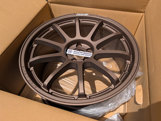 Rays Gram Lights 57 NR Bronze | 5x100 | 18x8.5 +38 | New