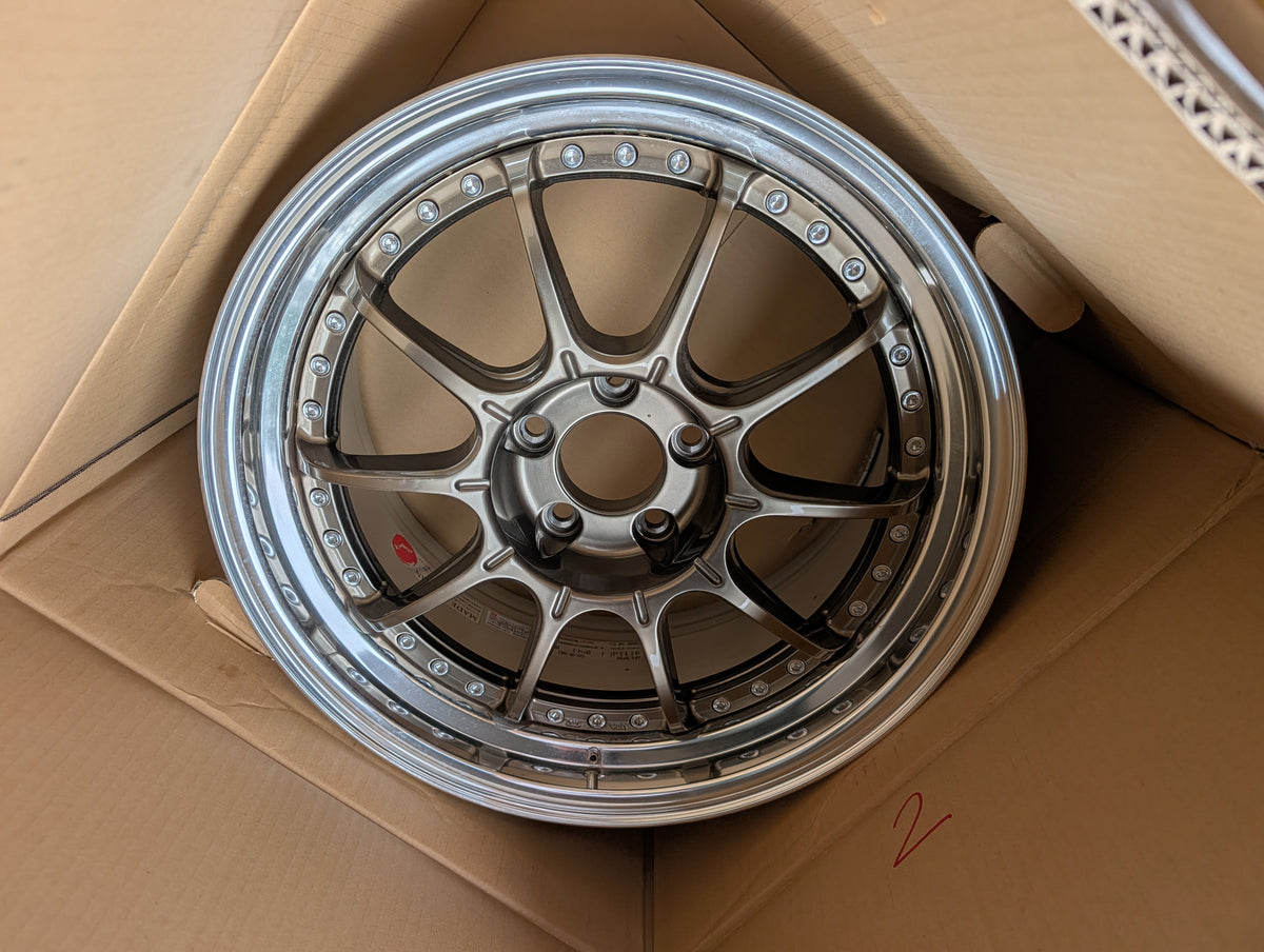 SSR SP5 High Metal Bronze | 5x114.3 | 18x9.5 +37 | Used