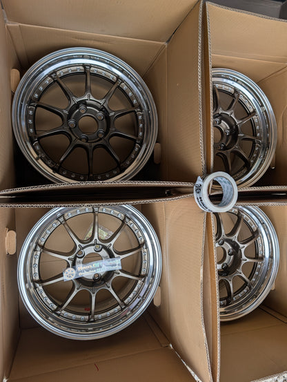 SSR SP5 High Metal Bronze | 5x114.3 | 18x9.5 +37 | Used