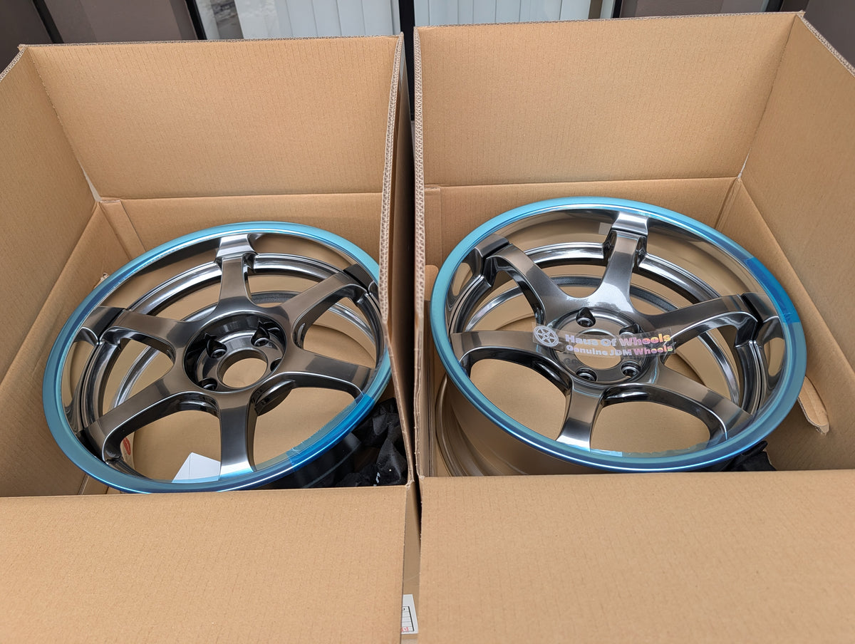 SSR Reiner Type 6R Titan Silver | 5x114.3 | F: 18x9 +19 / R: 18x10 +24 | New | 3 Piece