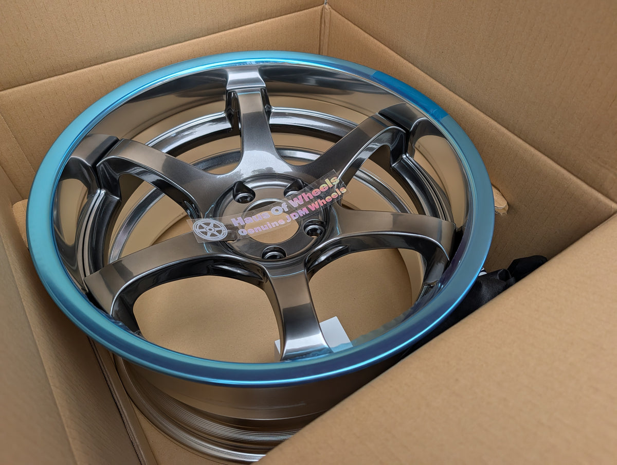 SSR Reiner Type 6R Titan Silver | 5x114.3 | F: 18x9 +19 / R: 18x10 +24 | New | 3 Piece – product photo 7