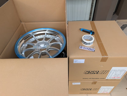 SSR SP5 High Bright Silver | 5x114.3 | 19x10.5 +12 | New | 3 Piece – product photo 4
