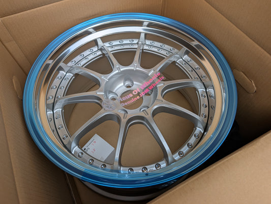 SSR SP5 High Bright Silver | 5x114.3 | 19x10.5 +12 | New | 3 Piece