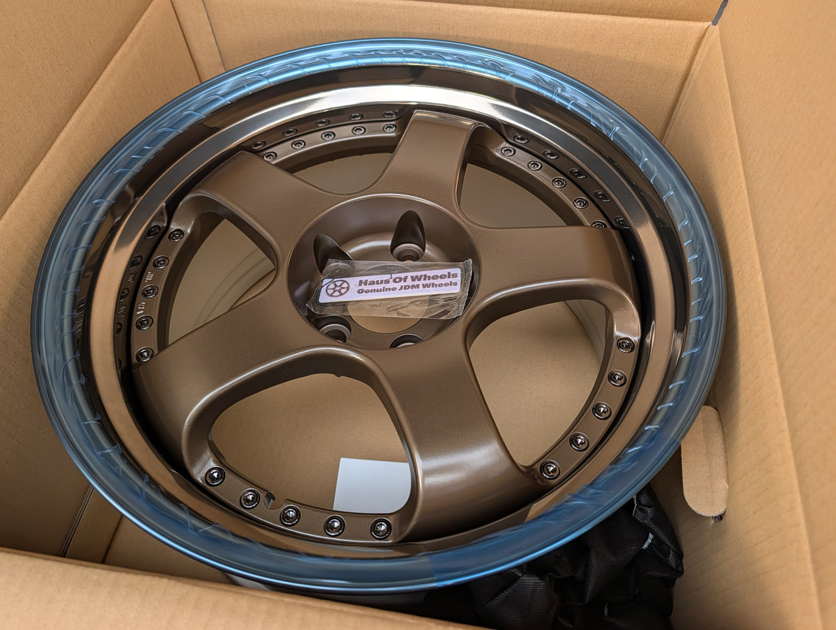 SSR SP1 Triple Bronze | 5x114.3 | 18x9.5 +25 | New | Limited Edition | 3 Piece