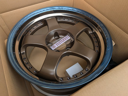 SSR SP1 Triple Bronze | 5x114.3 | 18x9.5 +25 | New | Limited Edition | 3 Piece