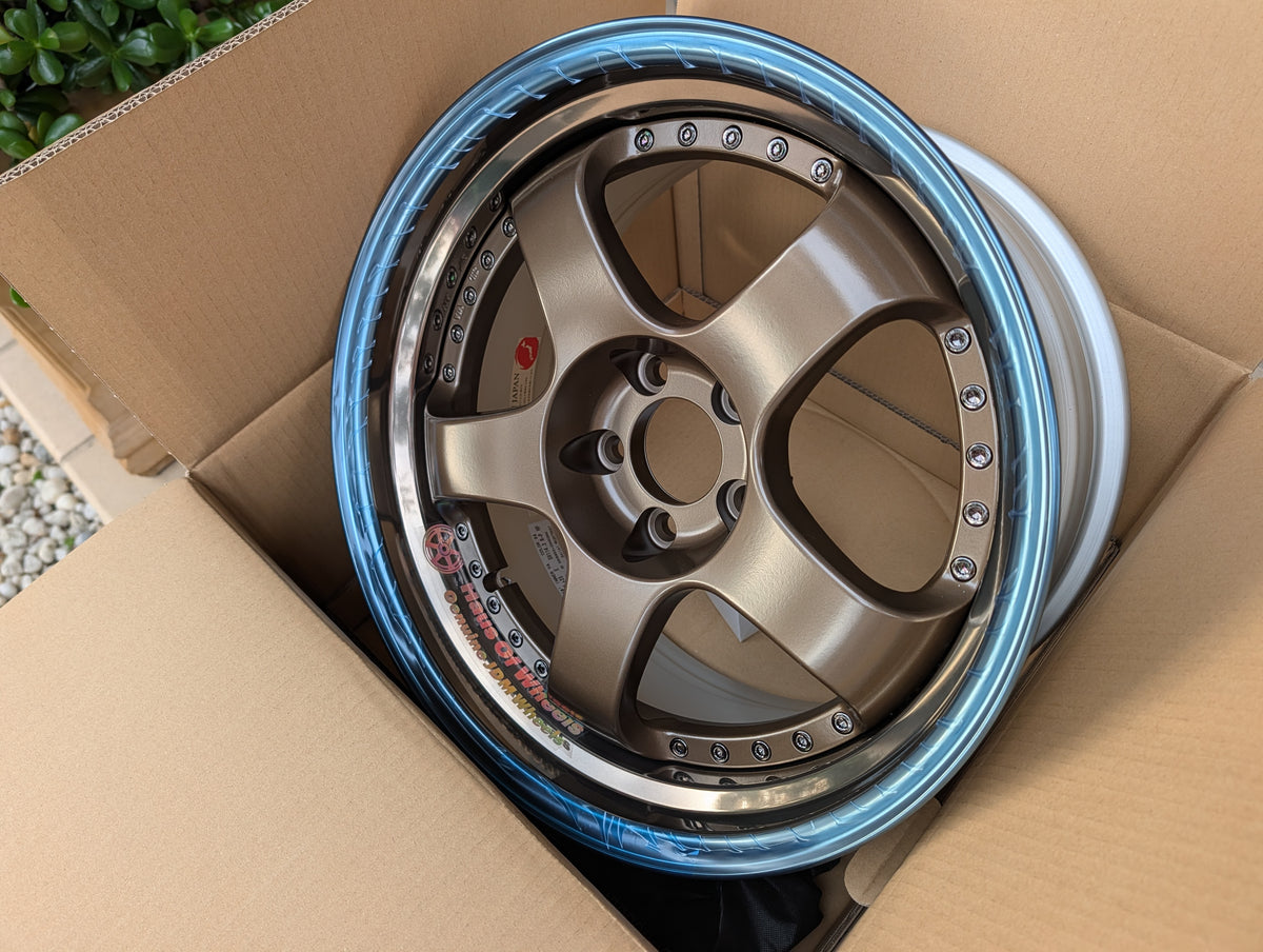 SSR SP1 Triple Bronze | 5x114.3 | 18x9.5 +25 | New | Limited Edition | 3 Piece