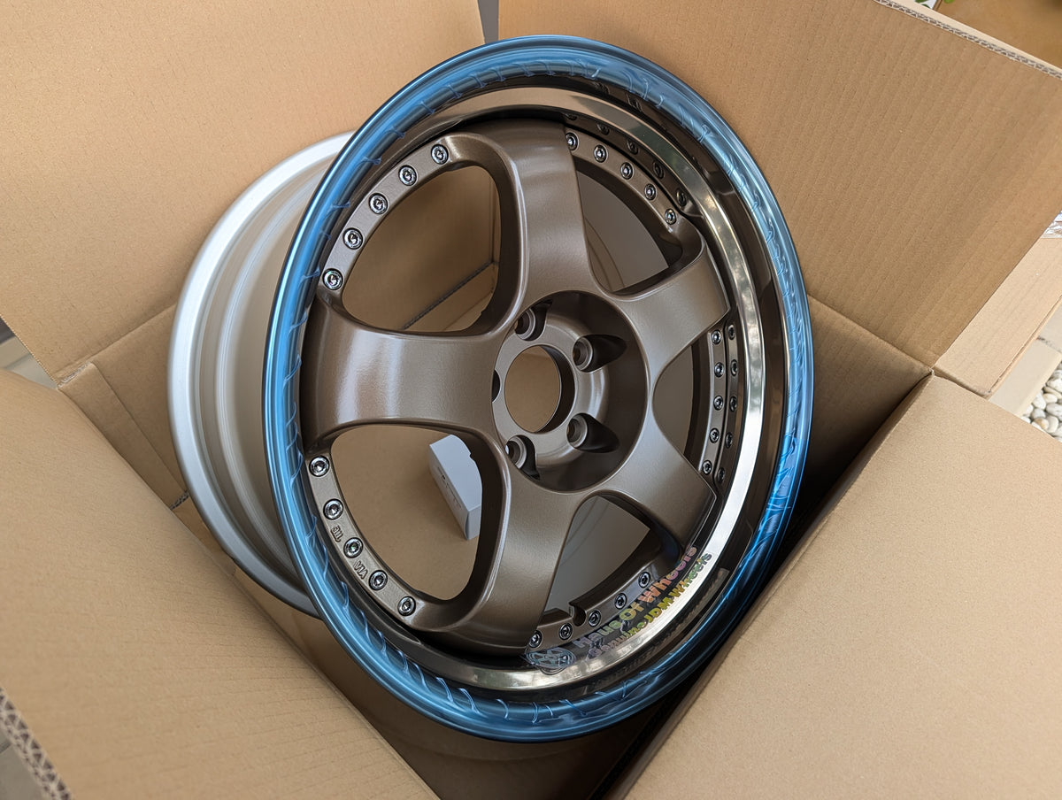 SSR SP1 Triple Bronze | 5x114.3 | 18x9.5 +25 | New | Limited Edition | 3 Piece