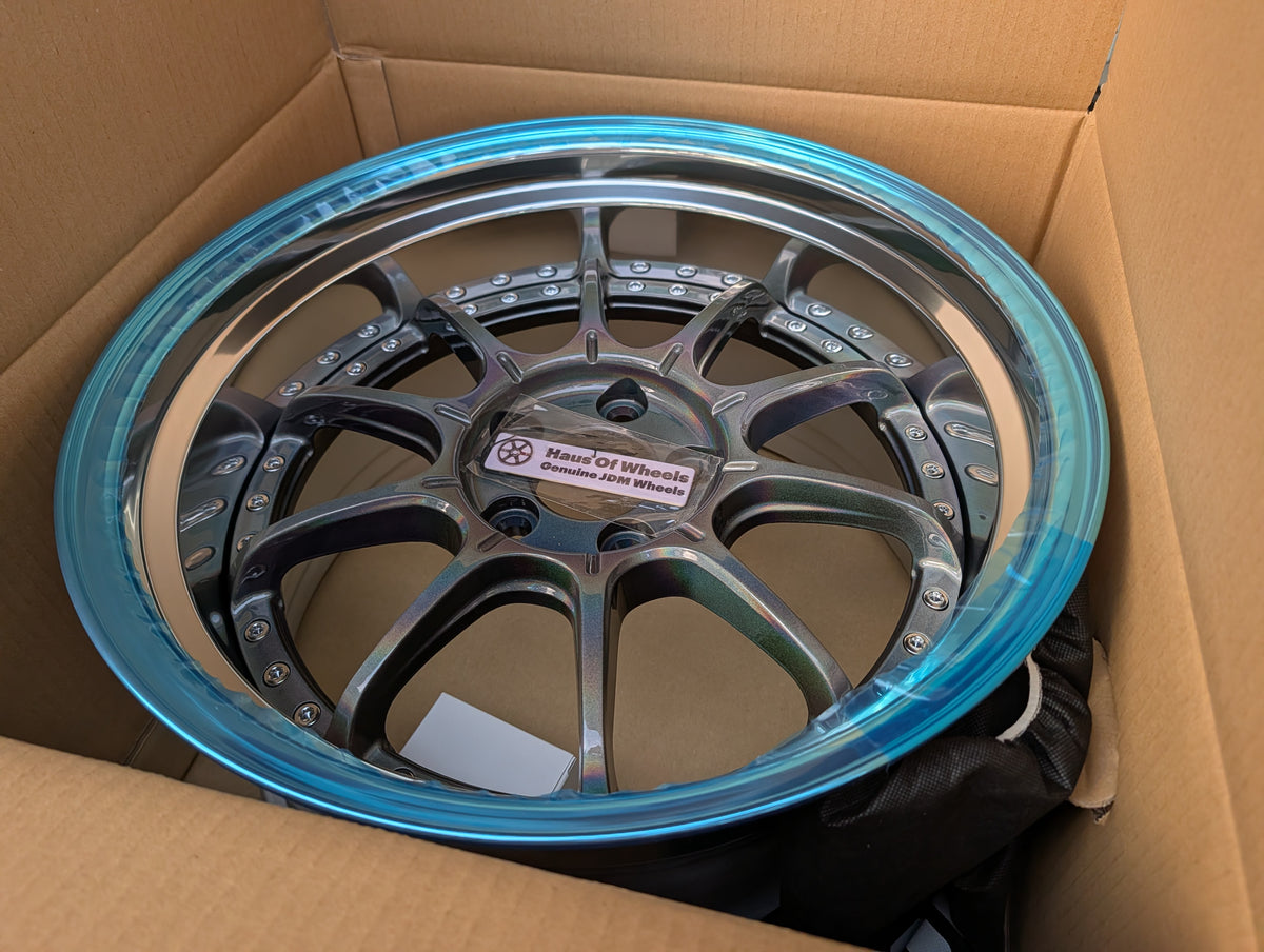 SSR SP5 Spectrum Silver | 5x114.3 | F: 18x9 +19 / R: 18x10 +24 | New | 3 Piece – product photo 5