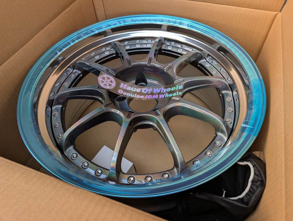SSR SP5 Spectrum Silver | 5x114.3 | F: 18x9 +19 / R: 18x10 +24 | New | 3 Piece – product photo 8