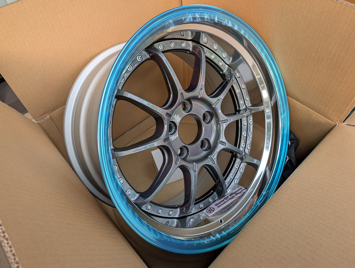 SSR SP5 Spectrum Silver | 5x114.3 | F: 18x9 +19 / R: 18x10 +24 | New | 3 Piece – product photo 10