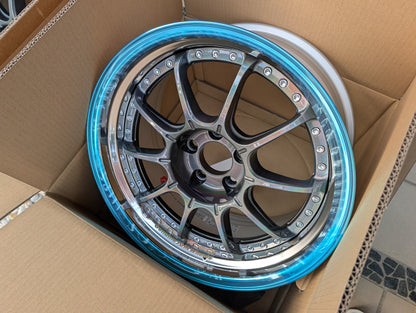 SSR SP5 Spectrum Silver | 5x114.3 | F: 18x9 +19 / R: 18x10 +24 | New | 3 Piece – product photo 13