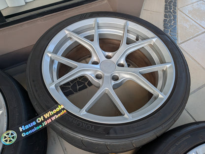 Koya PMF05 Silver | 5x120 | 19x9.5 +22 | With AD09 Tyres