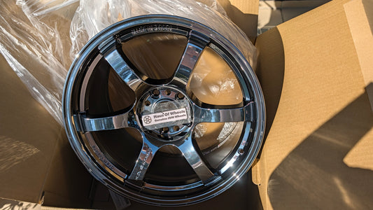 Rays Gram Lights 57 DR RBC | 5x100 | 18x9.5 +38 | New | Limited Edition