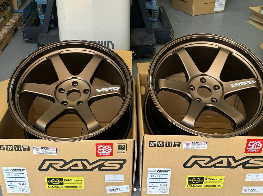 RAYS TE37 Ultra M-Spec Bronze wheel - representative non-used HausofWheels image