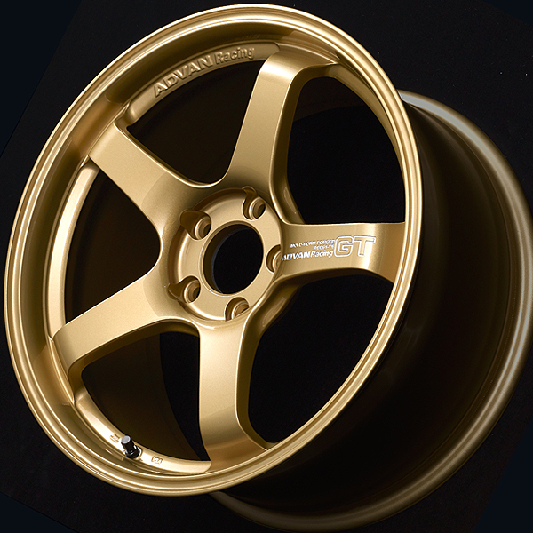 ADVAN Racing GT Premium Racing Gold Metallic wheel
