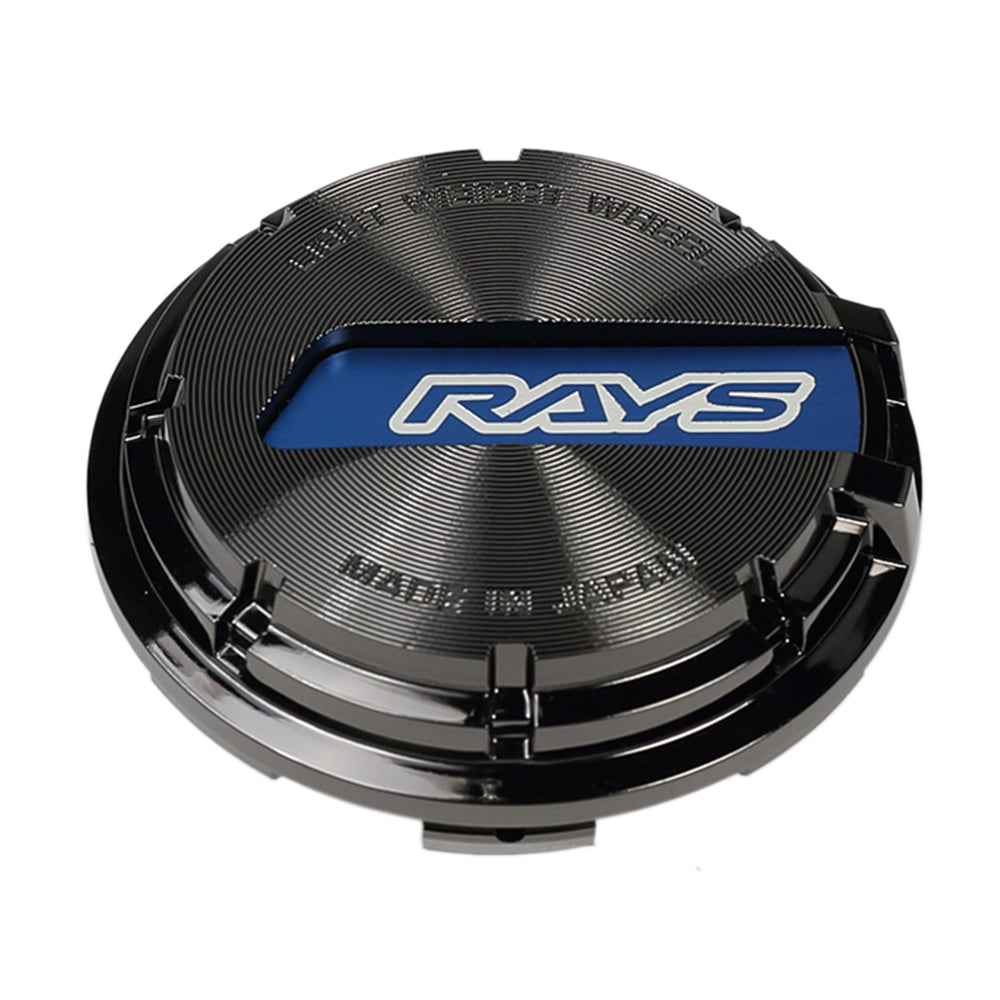 RAYS gramLIGHTS GL centre cap Black Chrome Blue No.16 61025000003BL — product image