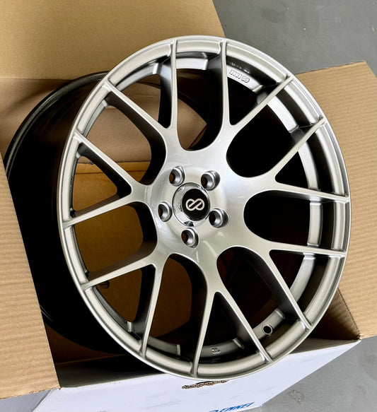 Brand new ENKEI RAIJIN Hyper Silver wheel