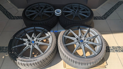 OEM Subaru BRZ S 18-inch wheels with Michelin Pilot Sport 4 tyres - full set