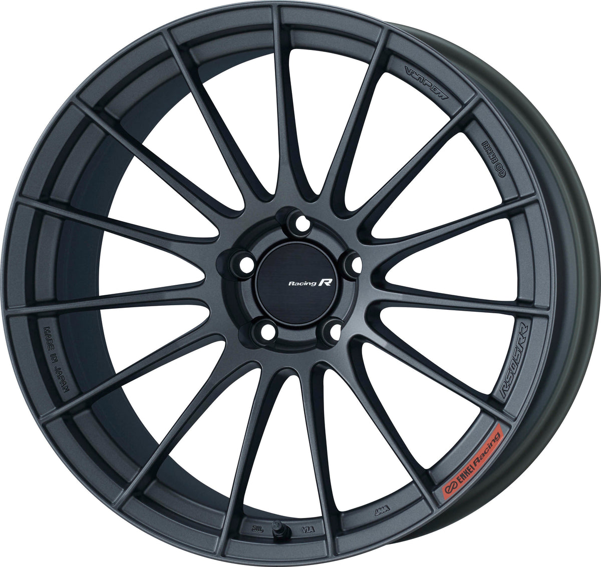 Enkei RS05RR Matte Dark Gunmetal wheel - official ENKEI Japan image
