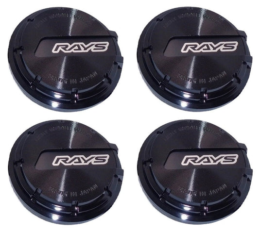 Genuine RAYS Gram Lights centre caps - set of 4