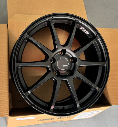 SSR GTV02 Flat Black wheel