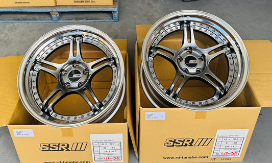 SSR Professor SPX Titan Silver wheel