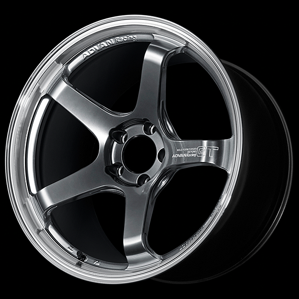ADVAN Racing GT Beyond Machining & Hyper Platinum Black wheel