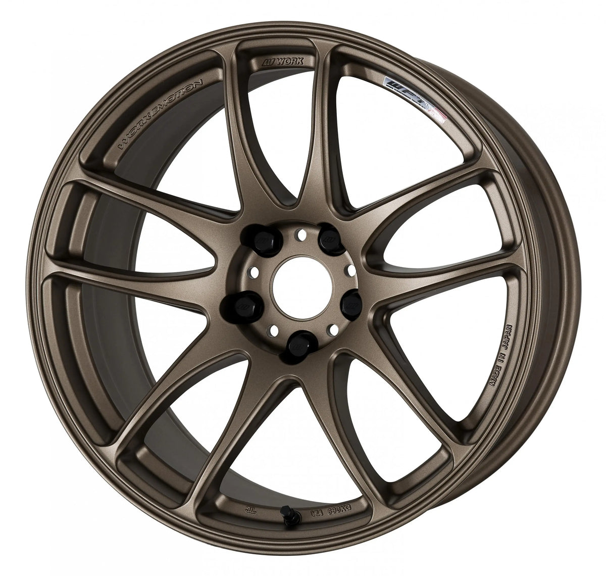WORK Emotion CR Kiwami AHG Bronze 18 inch wheel