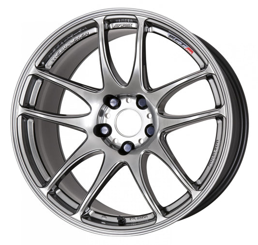 WORK Emotion CR Kiwami Glim Silver 18 inch wheel