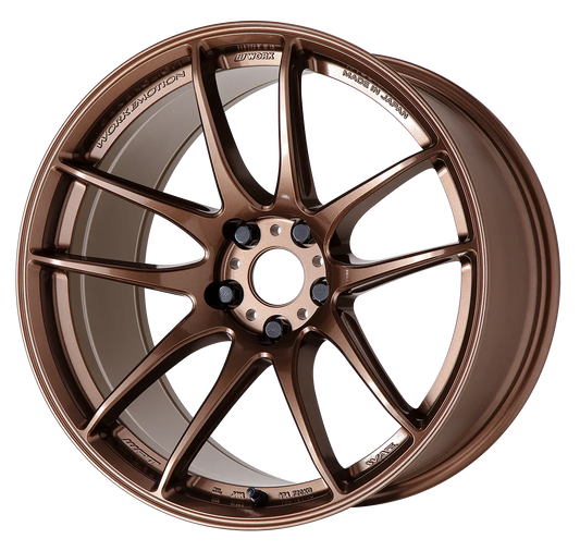 WORK Emotion CR Shigoku Armed Titanium bronze 19 inch wheel