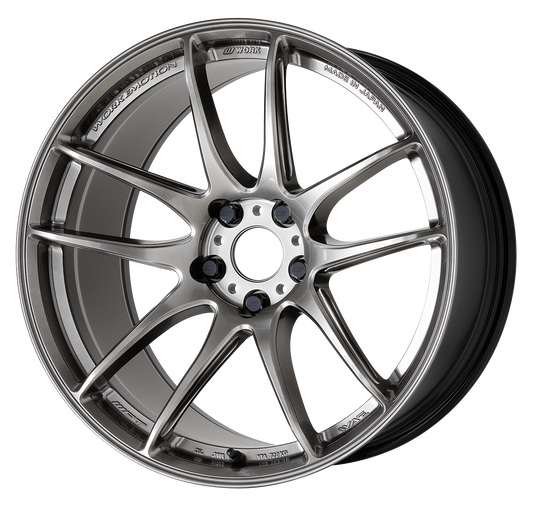 WORK Emotion CR Shigoku Glow Gunmetal wheel