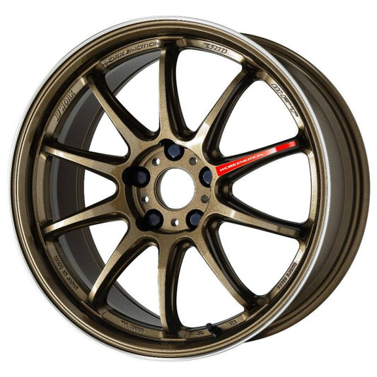
WORK Emotion ZR10 Gloss Hyper Bronze with Cut Lip 18x9.5 +38 5x100