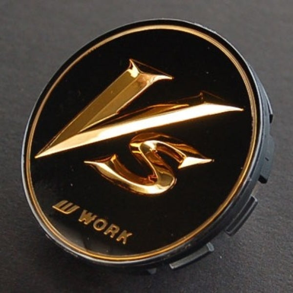 Genuine WORK WORK VS Series & VS-XX Centre Caps – Set of 4, representative product design; choose exact style before ordering
