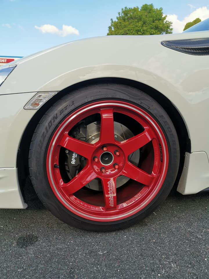 Rays Engineering Volk Racing TE37RT (Burning Red) - 5x100 - 18x10 +44