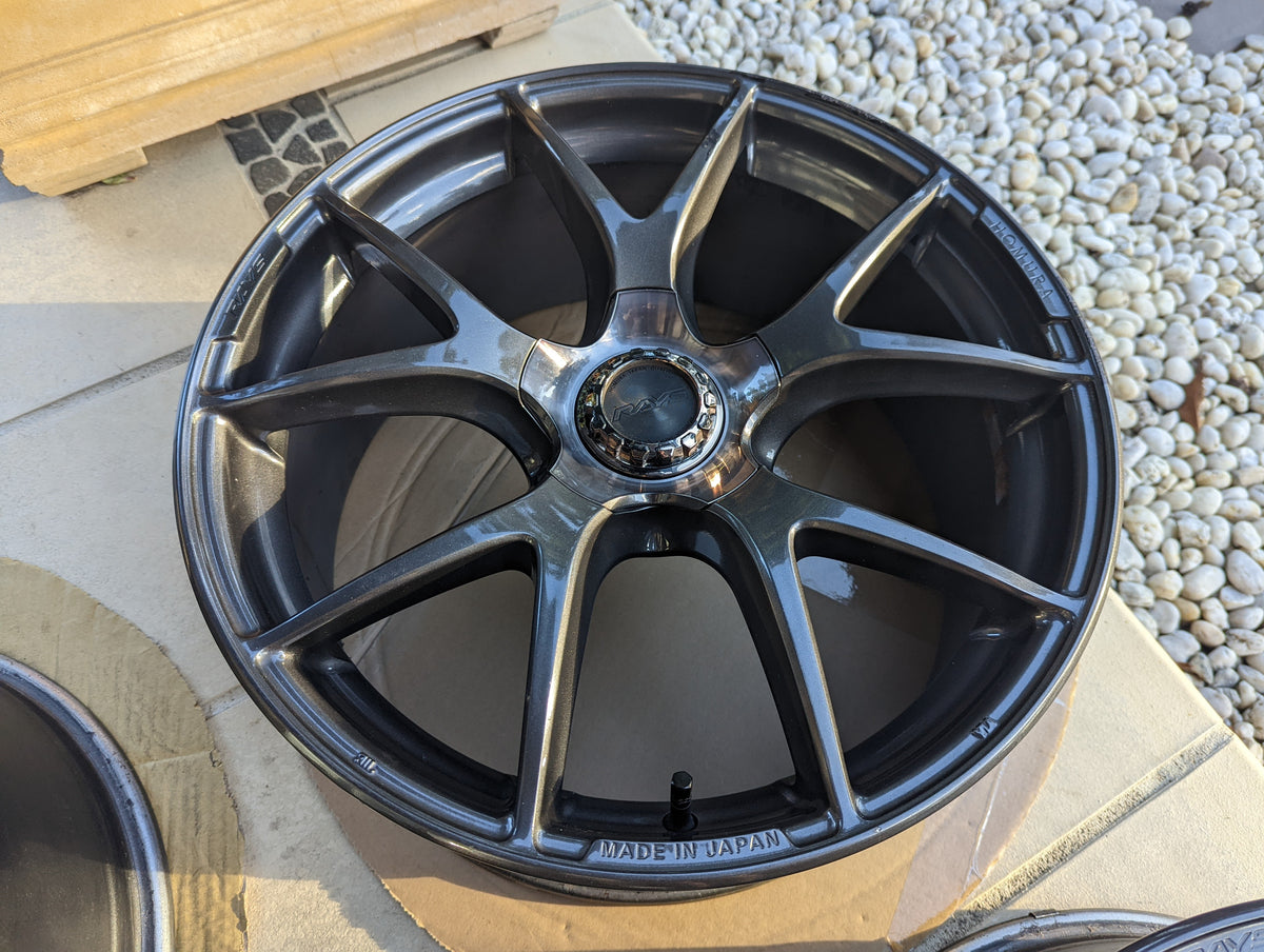 RAYS Homura 2x5s with RAYS Center Caps