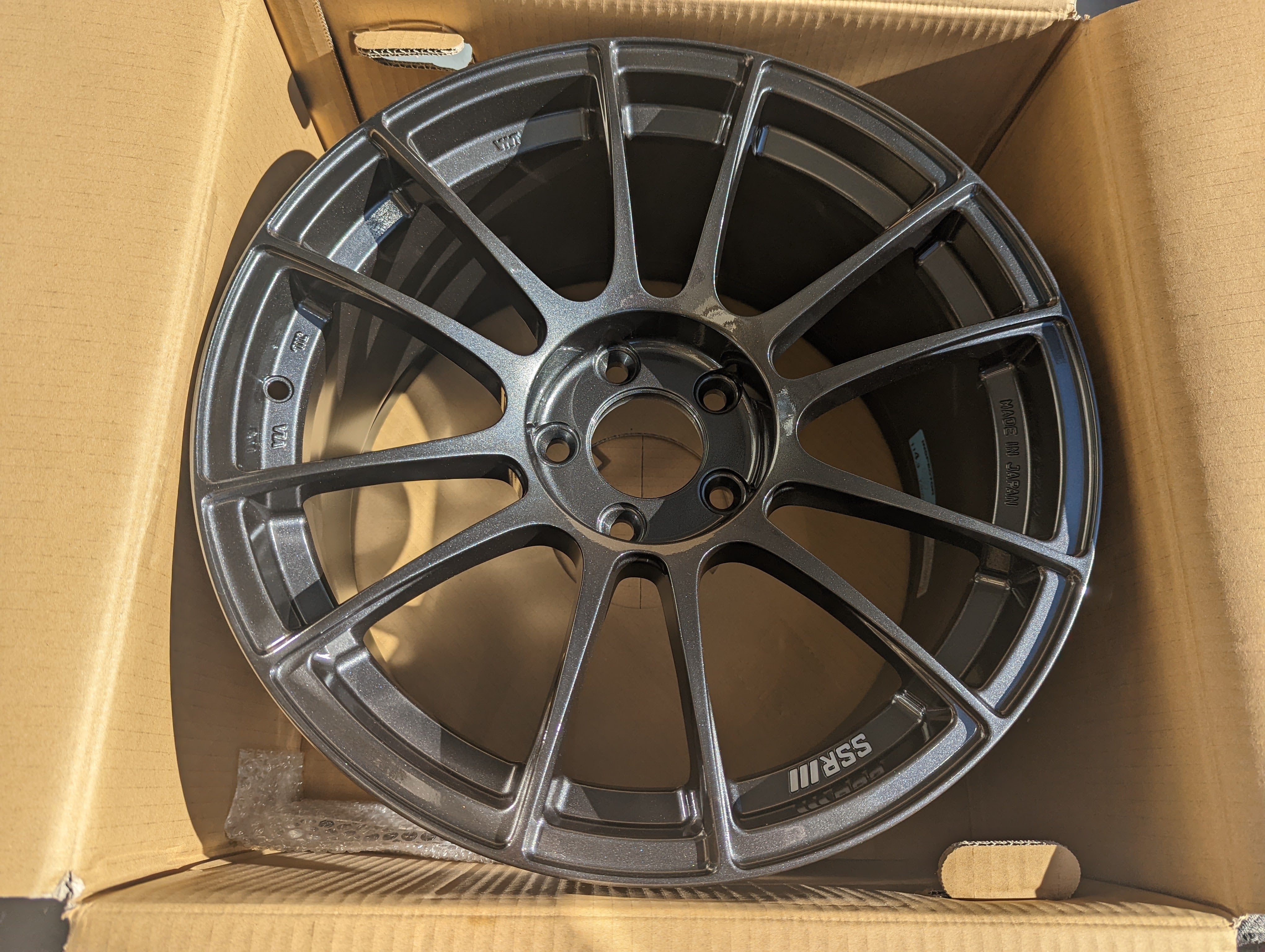 SSR GTX04 (Gunmetal) - 5x114.3 - 18x9.5 +40