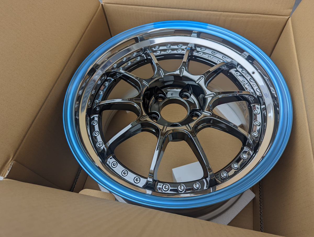 SSR SP5 SBC Chrome | 5x114.3 | 18x9.5 +25 | New | 3 Piece