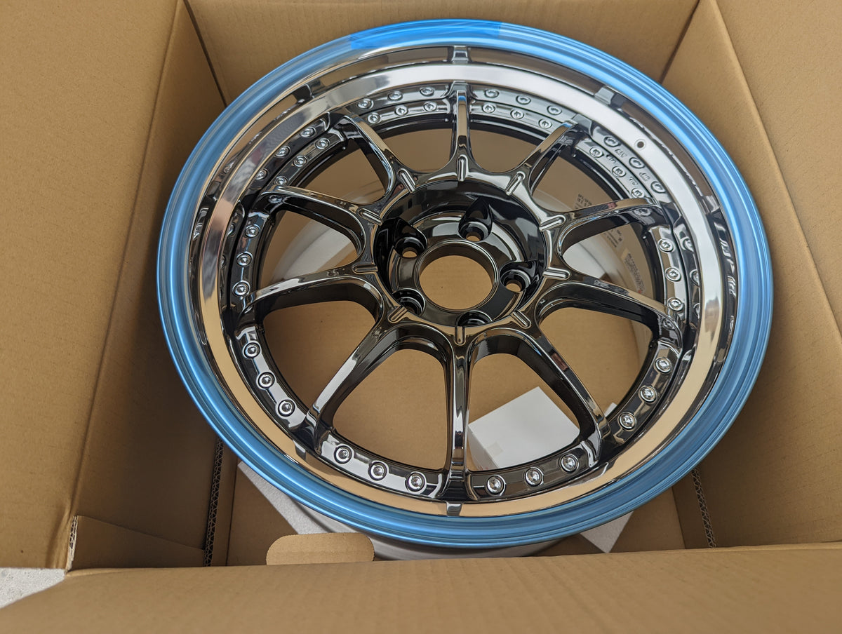 SSR SP5 SBC Chrome | 5x114.3 | 18x9.5 +25 | New | 3 Piece