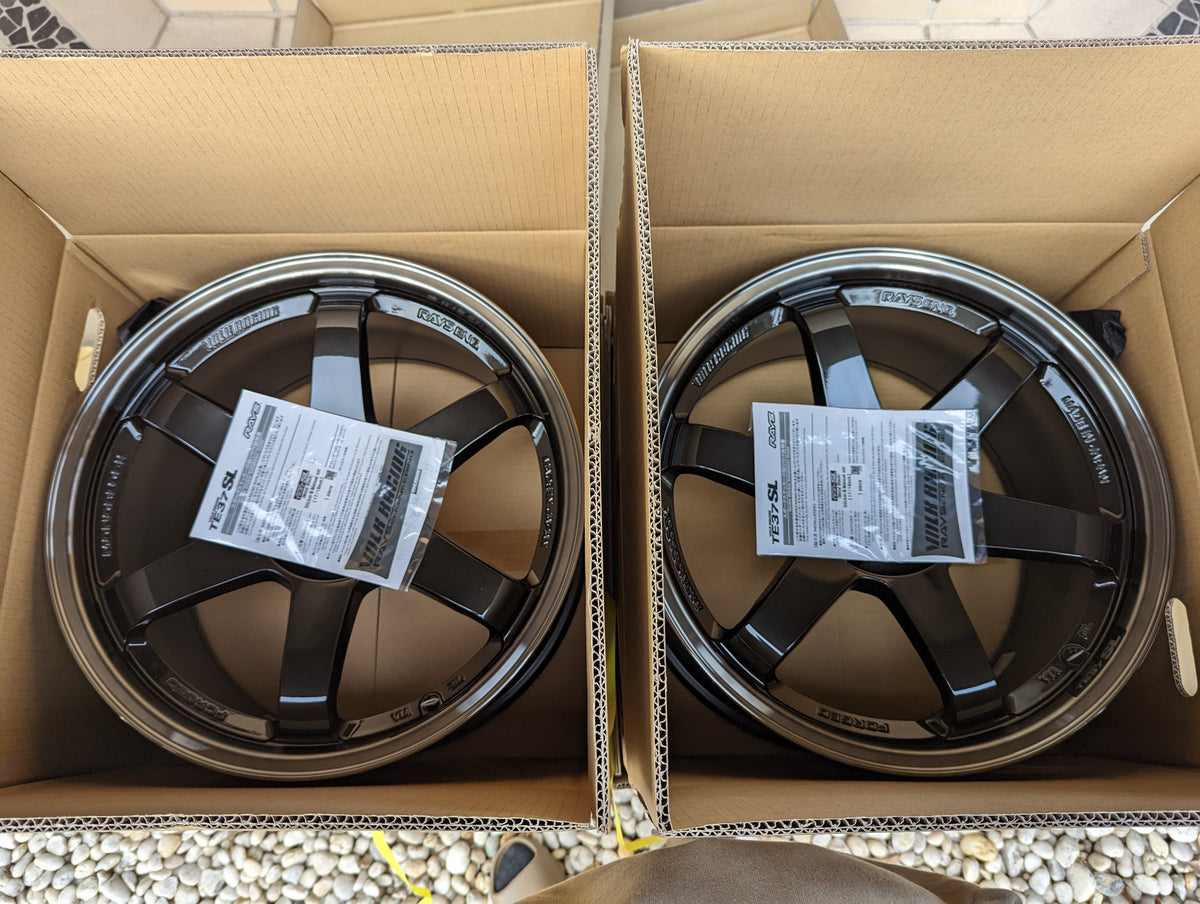 RAYS TE37SL (Pressed Black)