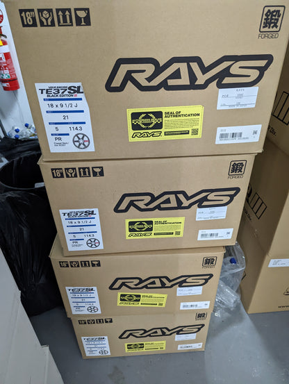 RAYS Volk Racing TE37 Black Edition III | 5x114.3 | 18x9.5 +21 – product photo 3