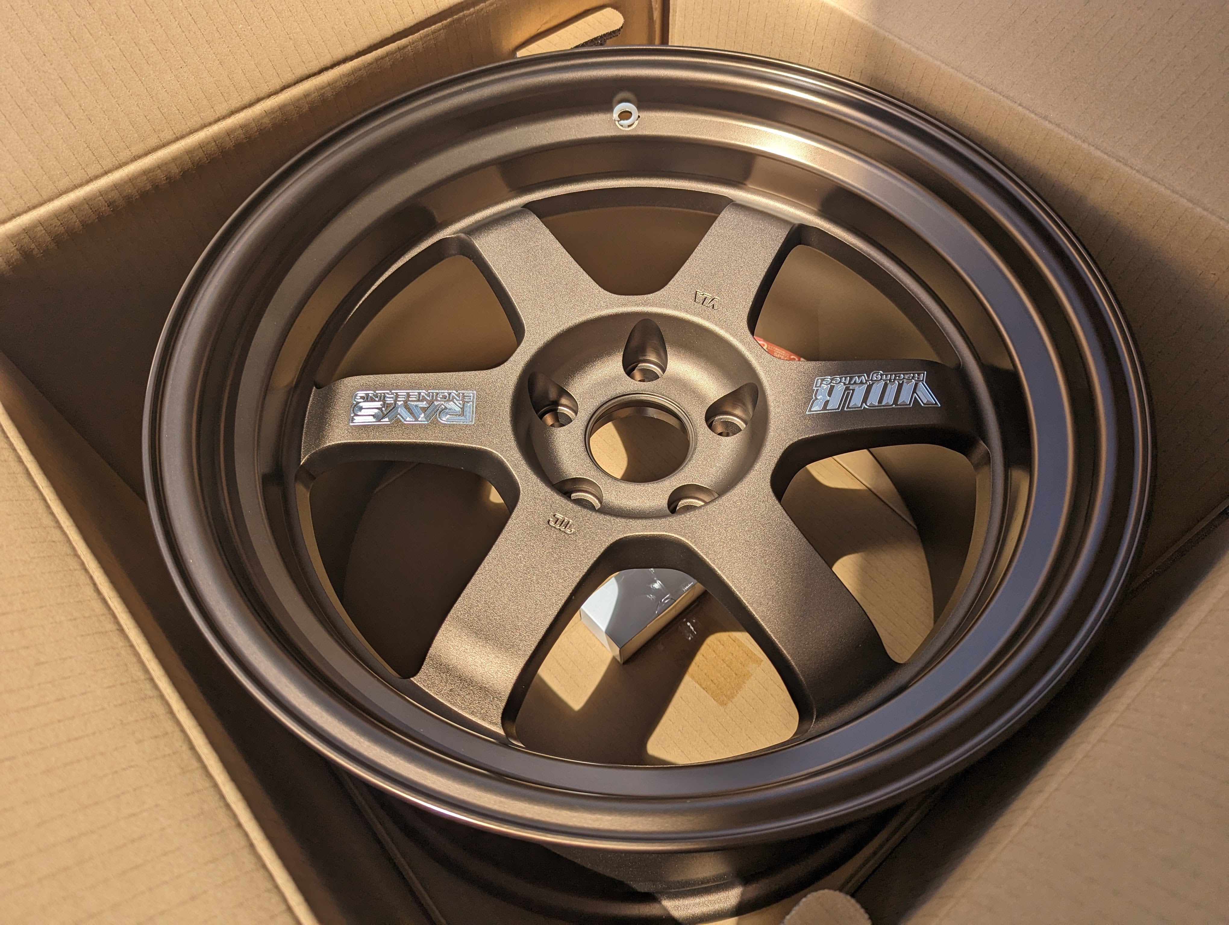 Deep Dish Rays Rims Deep Dish - Rays Volks Racing TE37V (Bronze) 10th Anniversary ...