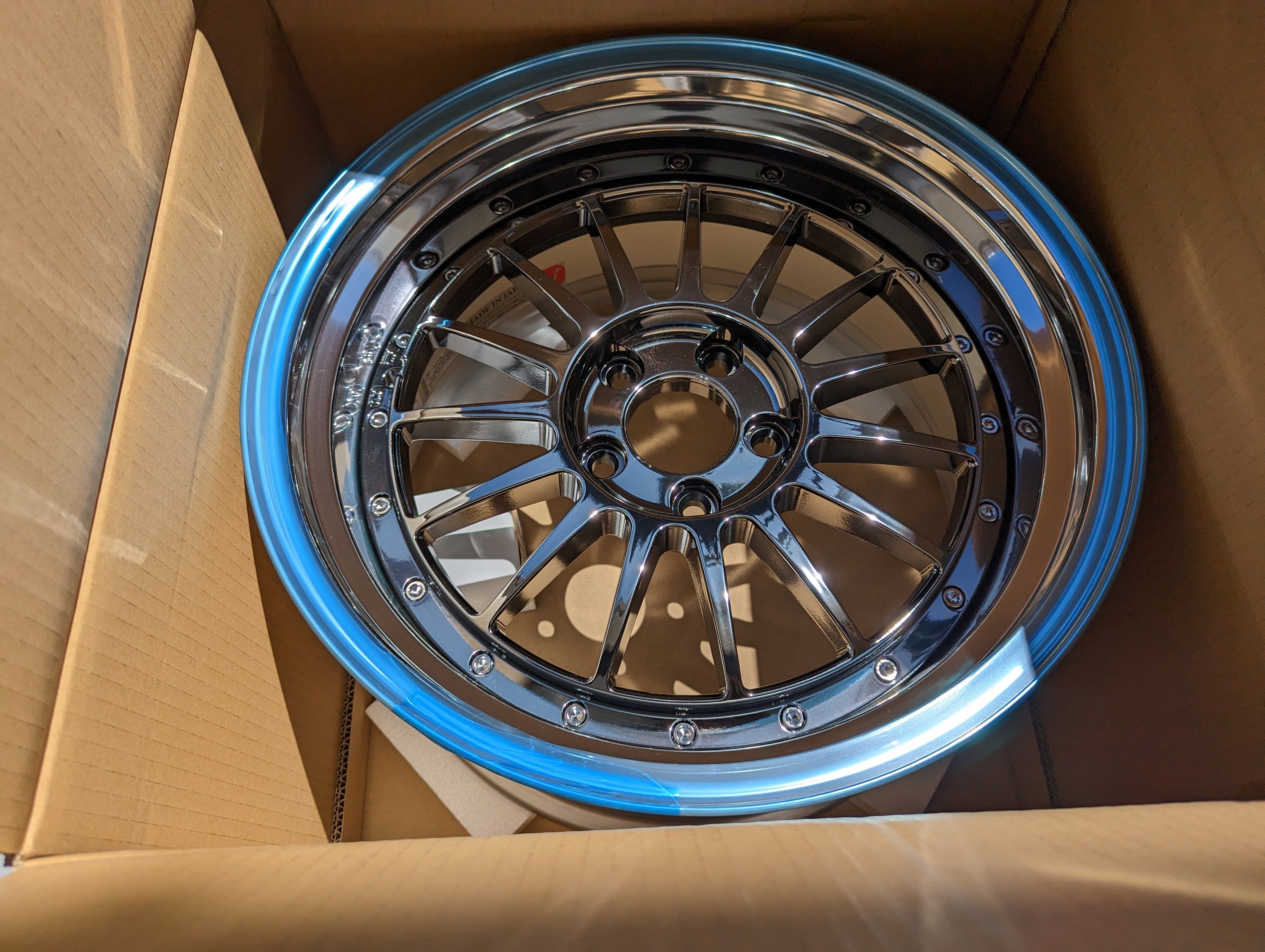 SSR TF1 (SBC) - 3 Piece Wheels - F: 18x9 +16 (Deep Dish) - R: 18x10 +24 (Deep DIsh)