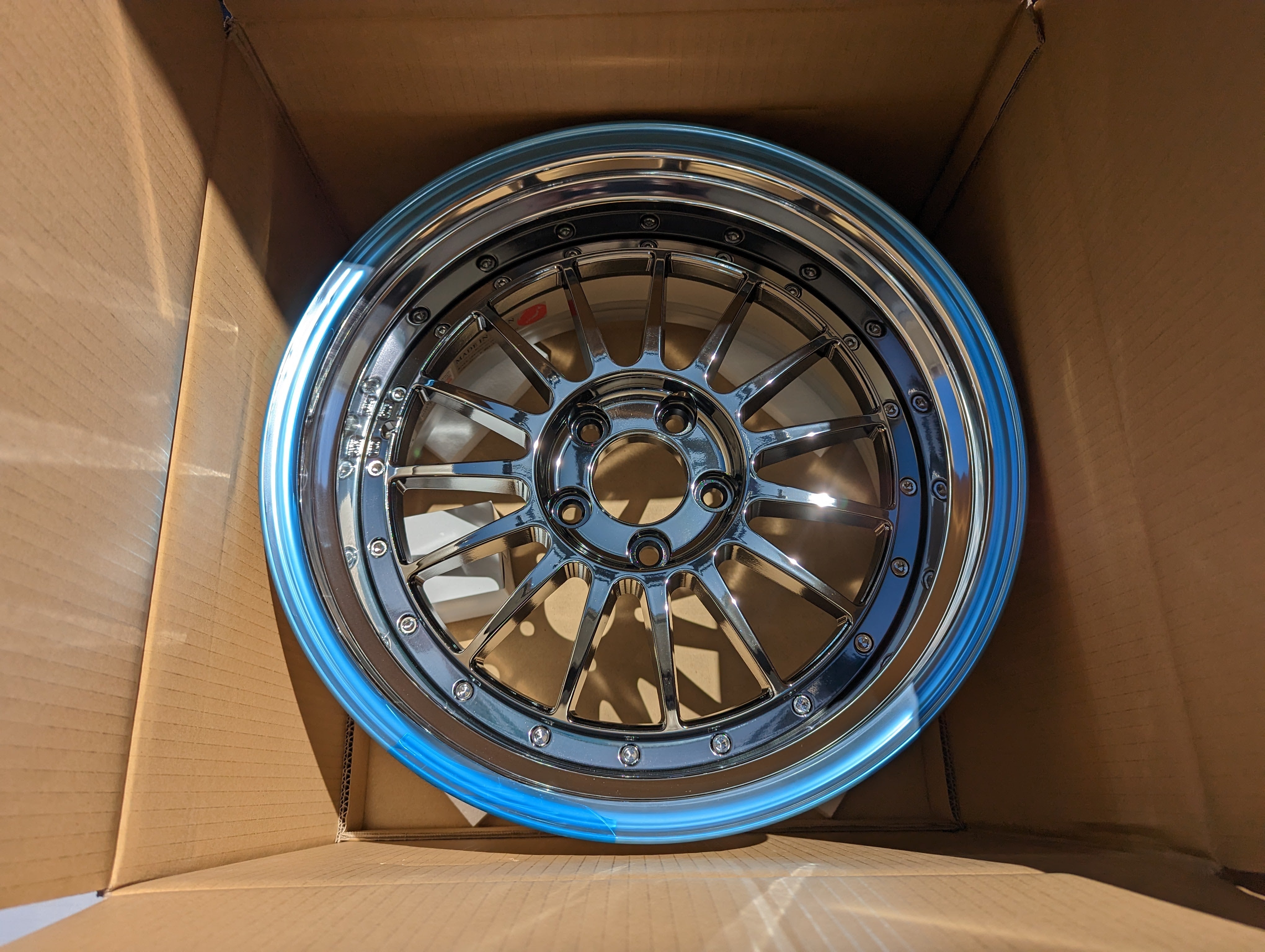 SSR TF1 (SBC) - 3 Piece Wheels - F: 18x9 +16 (Deep Dish) - R: 18x10 +24 (Deep DIsh)