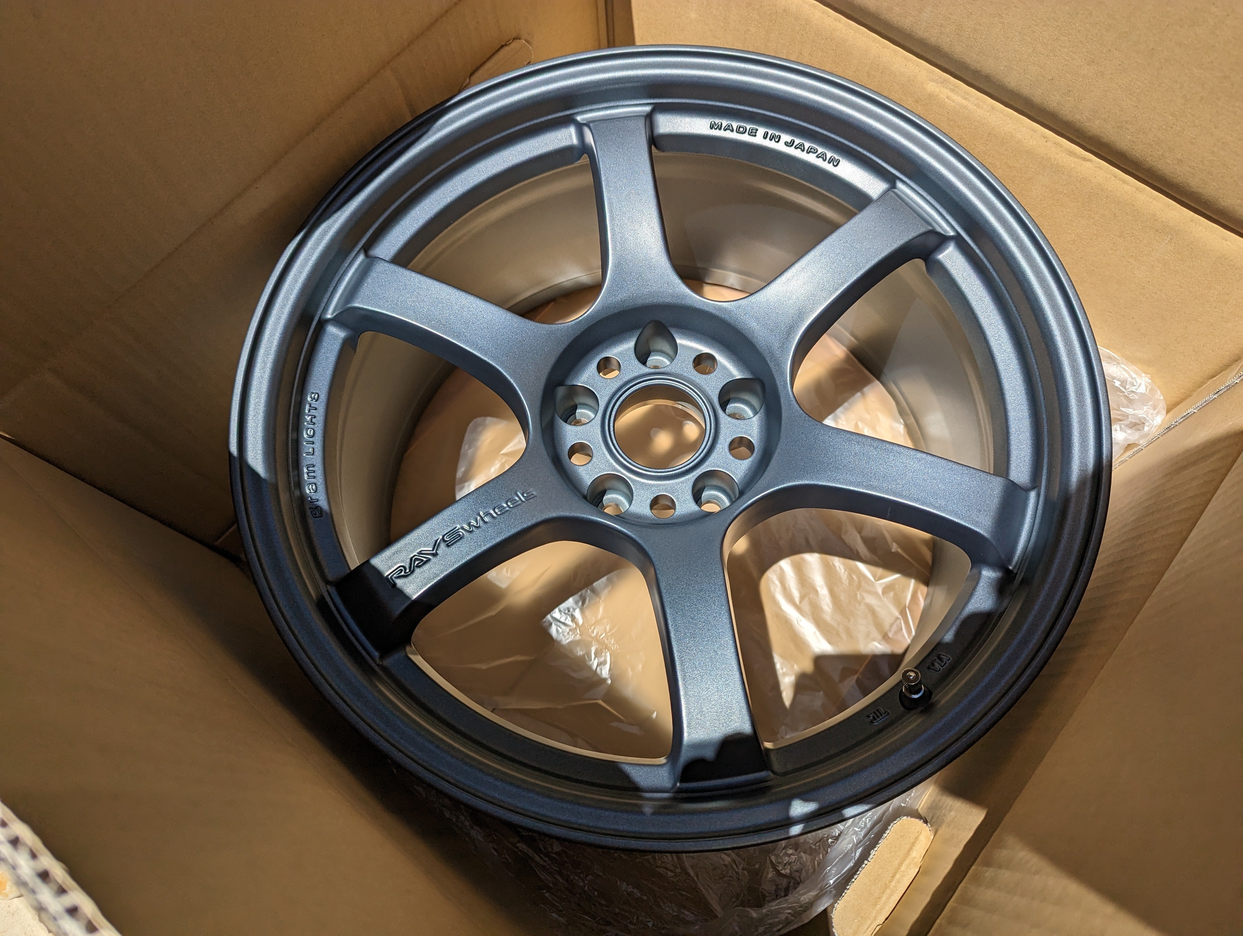 Rays Gram Lights 57 DR (Gun Blue II) - 5x114.3 - 18x9.5 +12