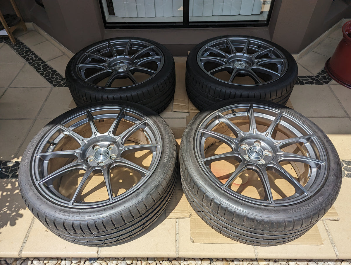 SSR GTX01 Dark Silver wheel - representative HausofWheels image